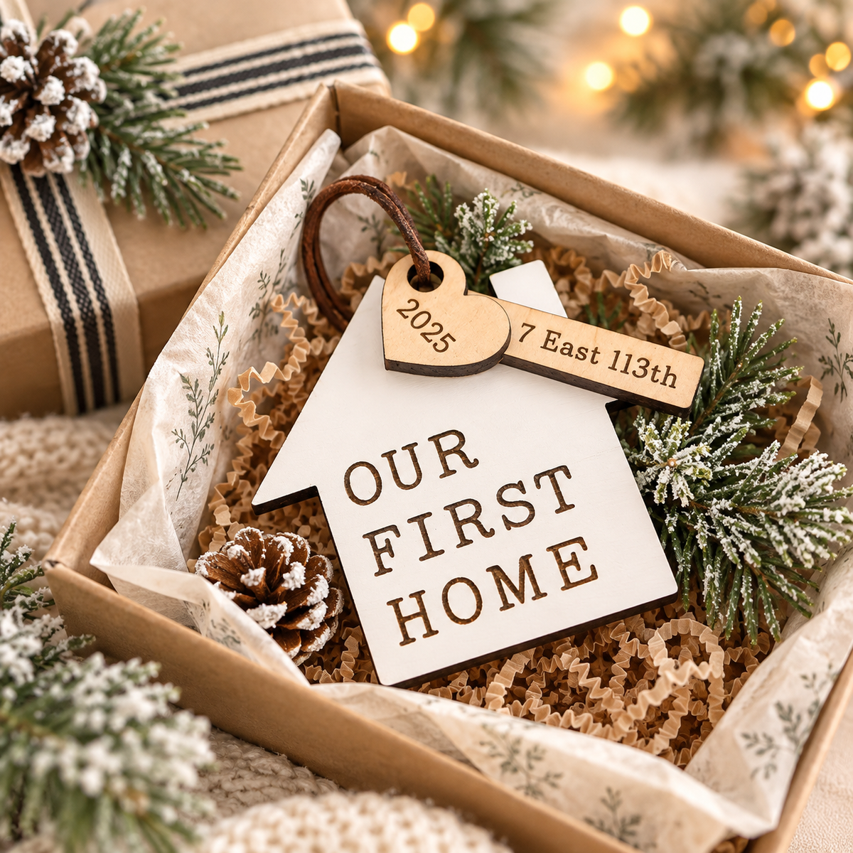 Personalized Home Sweet Home Ornament