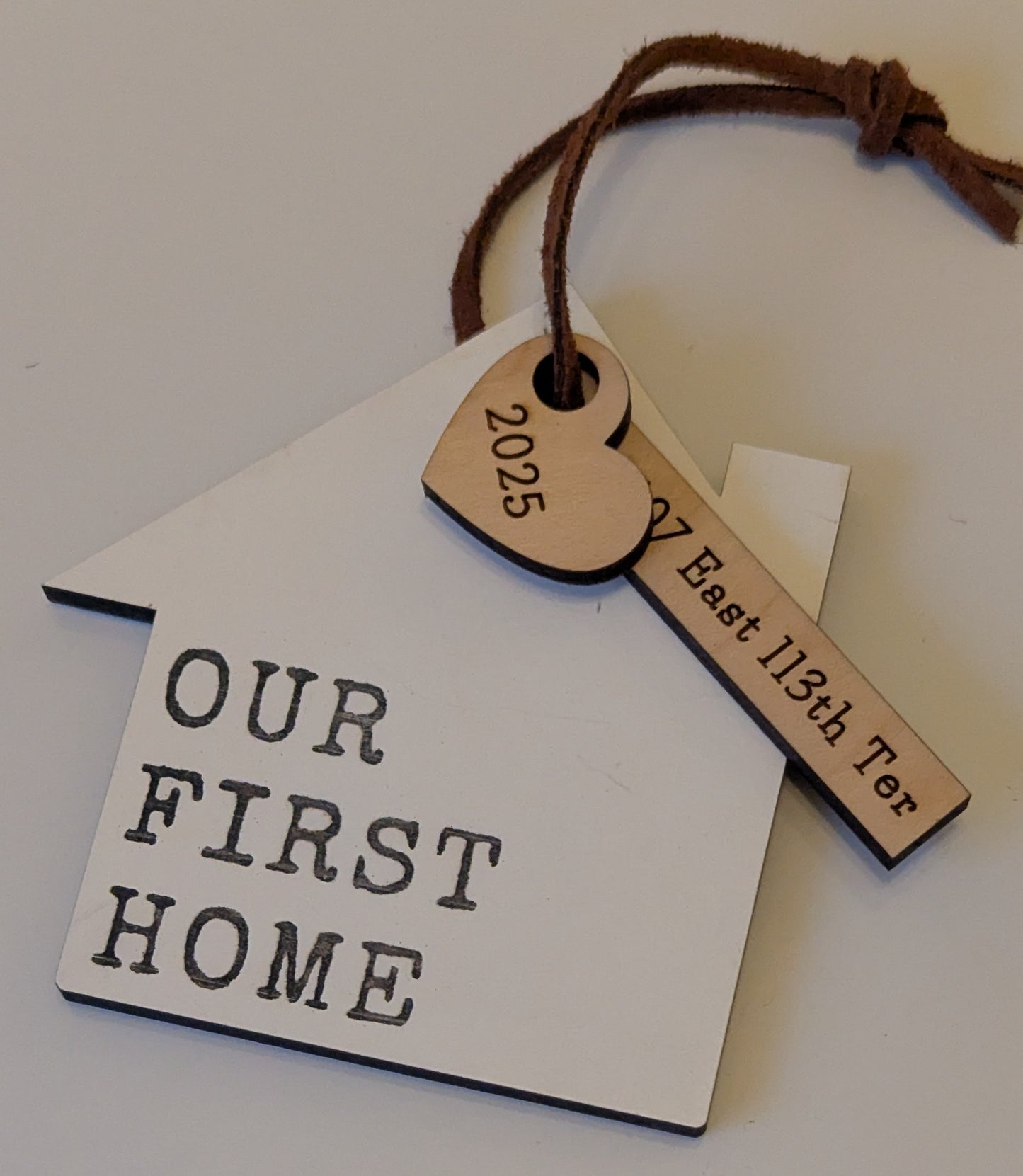 Home Ornament – Custom Engraved Housewarming Keepsake