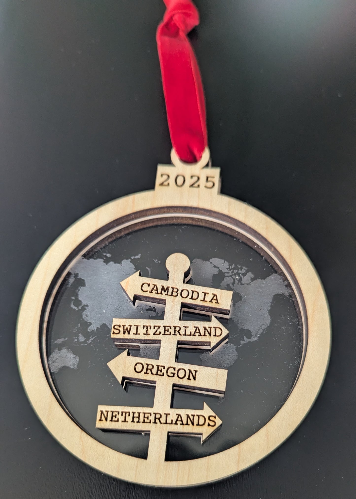 Travel Memory Ornament