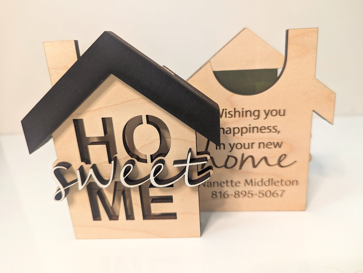 New Home Gift Card Holder