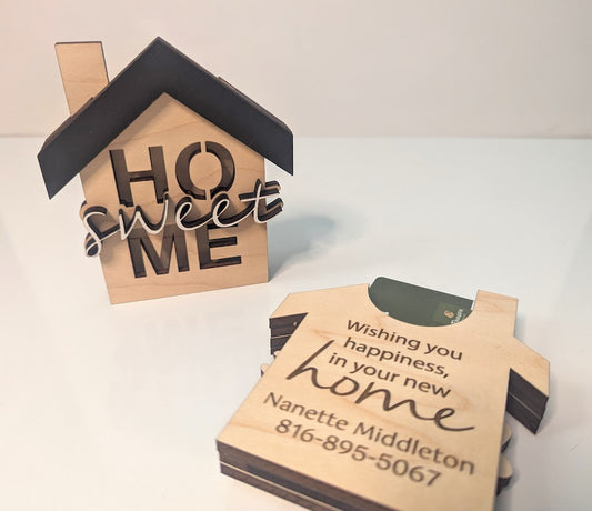 New Home Gift Card Holder