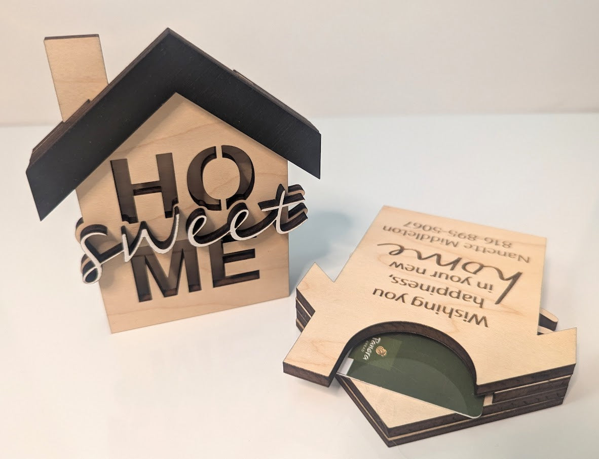 New Home Gift Card Holder