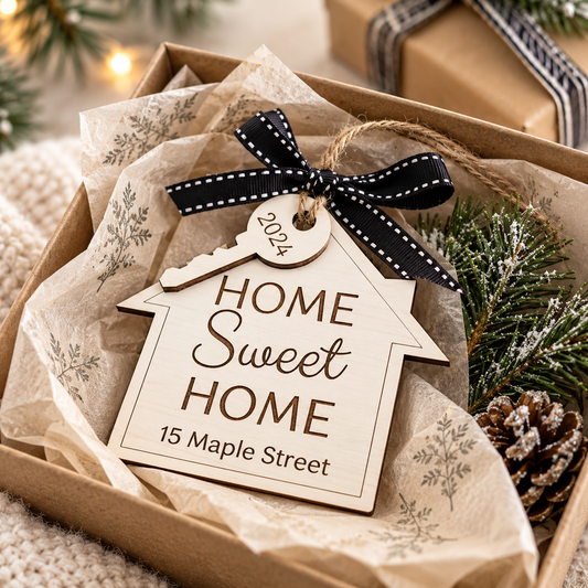 Personalized Home Sweet Home Ornament