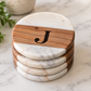 Personalized Monogram Coasters – Set of 4