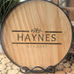 Table Tray with Custom Engrave