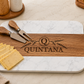 Custom Marble & Acacia Wood Cutting Board – Personalized Gift