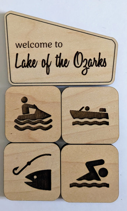 Lake Magnet Set